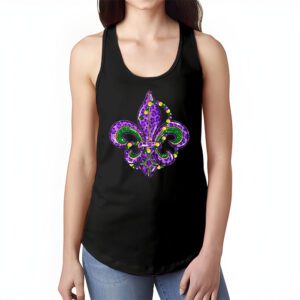 Fleur DeLis Mardi Gras Symbol Louisiana Carnival New Orlean Tank Top 1 4