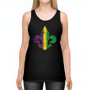 Fleur DeLis Mardi Gras Symbol Louisiana Carnival New Orlean Tank Top 2 3