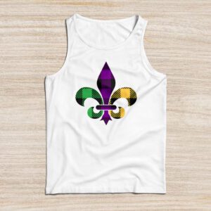 Fleur DeLis Mardi Gras Symbol Louisiana Carnival New Orlean Tank Top