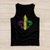 Fleur DeLis Mardi Gras Symbol Louisiana Carnival New Orlean Tank Top
