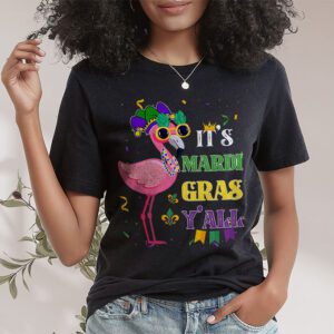 Funny Carnival Party Gift Idea Flamingo Mardi Gras T Shirt 1 4