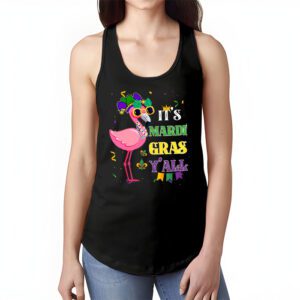 Funny Carnival Party Gift Idea Flamingo Mardi Gras Tank Top 1 4