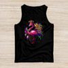 Funny Carnival Party Gift Idea Flamingo Mardi Gras Tank Top