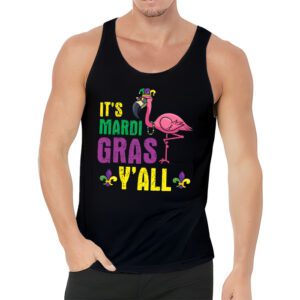 Funny Carnival Party Gift Idea Flamingo Mardi Gras Tank Top 3 3