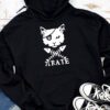 Funny Pi Day Math Science Cat Pirate Hoodie