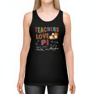 Funny Pi Day Math Teacher Shirt 3.14 Pi Symbol Nerds Women Tank Top 2