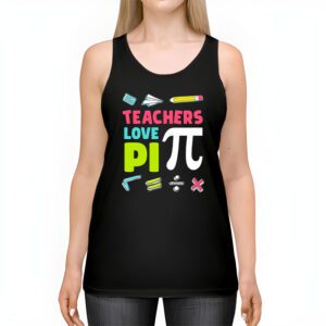 Funny Pi Day Math Teacher Shirt 3.14 Pi Symbol Nerds Women Tank Top 2 4