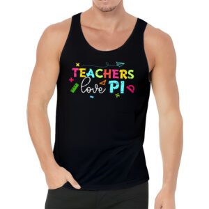 Funny Pi Day Math Teacher Shirt 3.14 Pi Symbol Nerds Women Tank Top 3 2