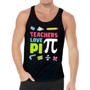 Funny Pi Day Math Teacher Shirt 3.14 Pi Symbol Nerds Women Tank Top 3 4