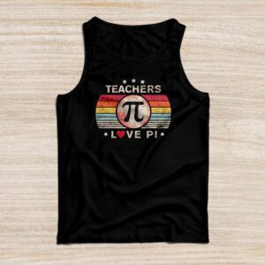 Funny Pi Day Math Teacher Shirt 3.14 Pi Symbol Nerds Women Tank Top