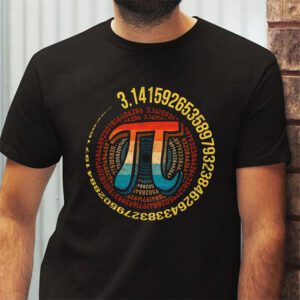 Funny Pi Day Shirt Spiral Pi Math Tee for Pi Day 3 2 9