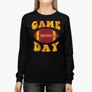 Game Day American Football Player Team Coach Men Women Boys Longsleeve Tee 2 3