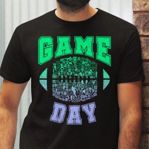 Game Day American Football Player Team Coach Men Women Boys T Shirt 2 1