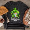 Gnome Tie Dye Shamrock Let Shenanigans Begin St Patricks Day Longsleeve Tee