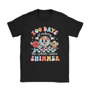 Groovy 100 Days of Making Whole Class Shimmer Disco Ball T-Shirt