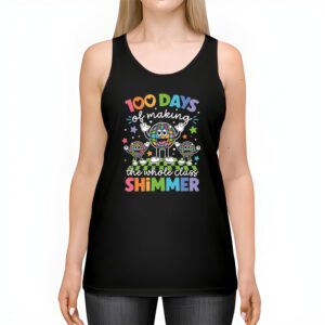 Groovy 100 Days of Making Whole Class Shimmer Disco Ball Tank Top 2 5