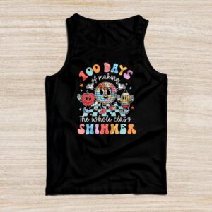 Groovy 100 Days of Making Whole Class Shimmer Disco Ball Tank Top
