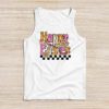 Groovy Happy Easter Day Colorful Egg Hunting Cute Bunny Girl Womens Tank Top