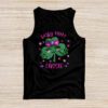 Groovy St Patricks Day Shirt Sassy Little Lassie Kids Toddler Girl Tank Top