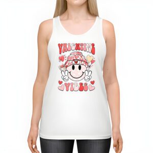 Groovy Valentine Vibes Valentines Day Shirts For Girl Womens Tank Top 2 2