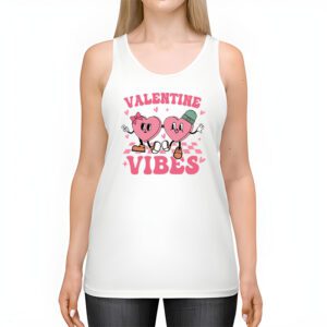 Groovy Valentine Vibes Valentines Day Shirts For Girl Womens Tank Top 2 3