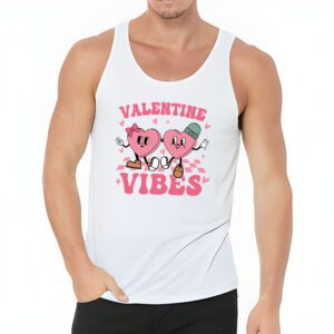 Groovy Valentine Vibes Valentines Day Shirts For Girl Womens Tank Top 3 3