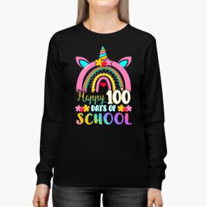 Happy 100 Days Of School Shirt Girls 100 Days of School Longsleeve Tee 2 3