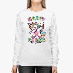 Happy 100 Days Of School Shirt Girls 100 Days of School Longsleeve Tee 2