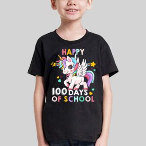 Happy 100 Days Of School Shirt Girls 100 Days of School T Shirt 3 5