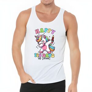 Happy 100 Days Of School Shirt Girls 100 Days of School Tank Top 3