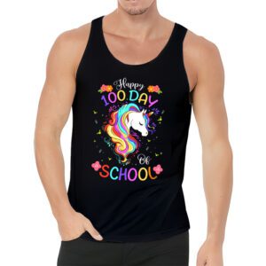 Happy 100 Days Of School Shirt Girls 100 Days of School Tank Top 3 4