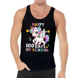 Happy 100 Days Of School Shirt Girls 100 Days of School Tank Top 3 5