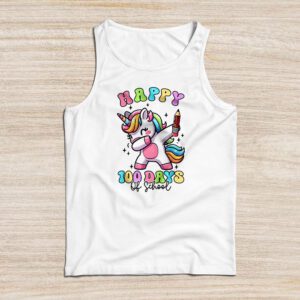 Happy 100 Days Of School Shirt, Girls 100 Days of School Tank Top