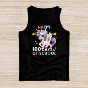 Happy 100 Days Of School Shirt, Girls 100 Days of School Tank Top