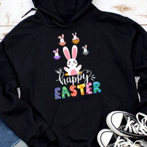 Happy Easter Day, Cute Colorful Egg Hunting Women Boys Girls Hoodie