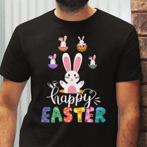 Happy Easter Day Cute Colorful Egg Hunting Women Boys Girls T Shirt 2 2