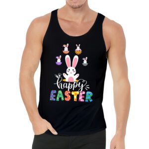 Happy Easter Day Cute Colorful Egg Hunting Women Boys Girls Tank Top 3 2