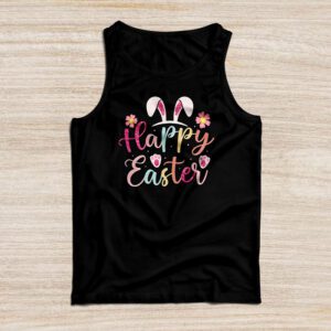 Happy Easter Day, Cute Colorful Egg Hunting Women Boys Girls Tank Top