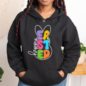 Happy Easter Sayings Egg Bunny Hoodie 1 6