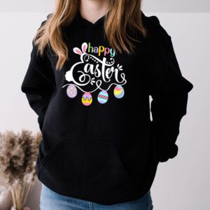 Happy Easter Sayings Egg Bunny Hoodie 3 5