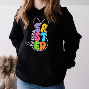 Happy Easter Sayings Egg Bunny Hoodie 3 6