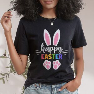 Happy Easter Sayings Egg Bunny T Shirt 1 3