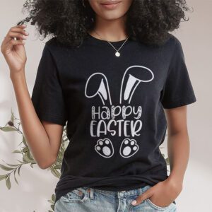 Happy Easter Sayings Egg Bunny T Shirt 1