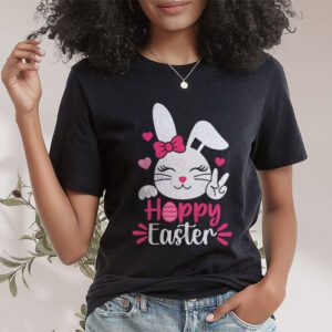 Happy Easter Sayings Egg Bunny T Shirt 1 4