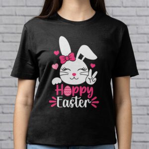 Happy Easter Sayings Egg Bunny T Shirt 2 4