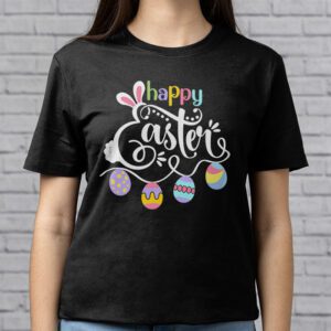 Happy Easter Sayings Egg Bunny T Shirt 2 5