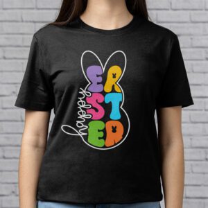 Happy Easter Sayings Egg Bunny T Shirt 2 6