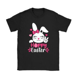 Happy Easter Sayings Egg Bunny T-Shirt