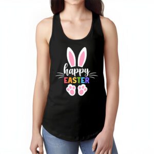 Happy Easter Sayings Egg Bunny Tank Top 1 3