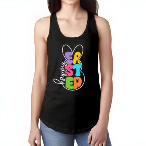 Happy Easter Sayings Egg Bunny Tank Top 1 6